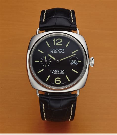 panerai radiomir black seal date